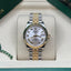 Rolex Datejust 278273 Silver Roman Diamond Fluted Jubilee Bracelet - ORATIME CO