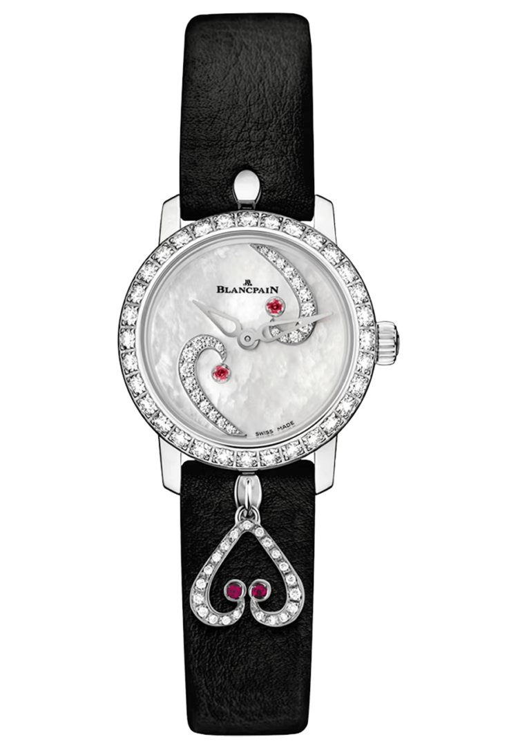 Blancpain 0063A 1954 63A Ladybird Ultraplate Diamond White Gold Mother of Pearl Ladies Main image