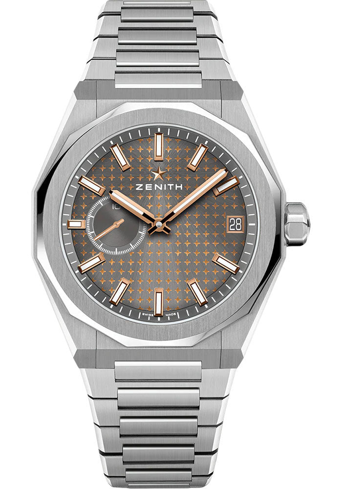 Zenith 03.9300.3620/02.I001 Defy Skyline 41mm Steel Case - Slate-Grey Dial - Stainless Steel Bracelet Main image
