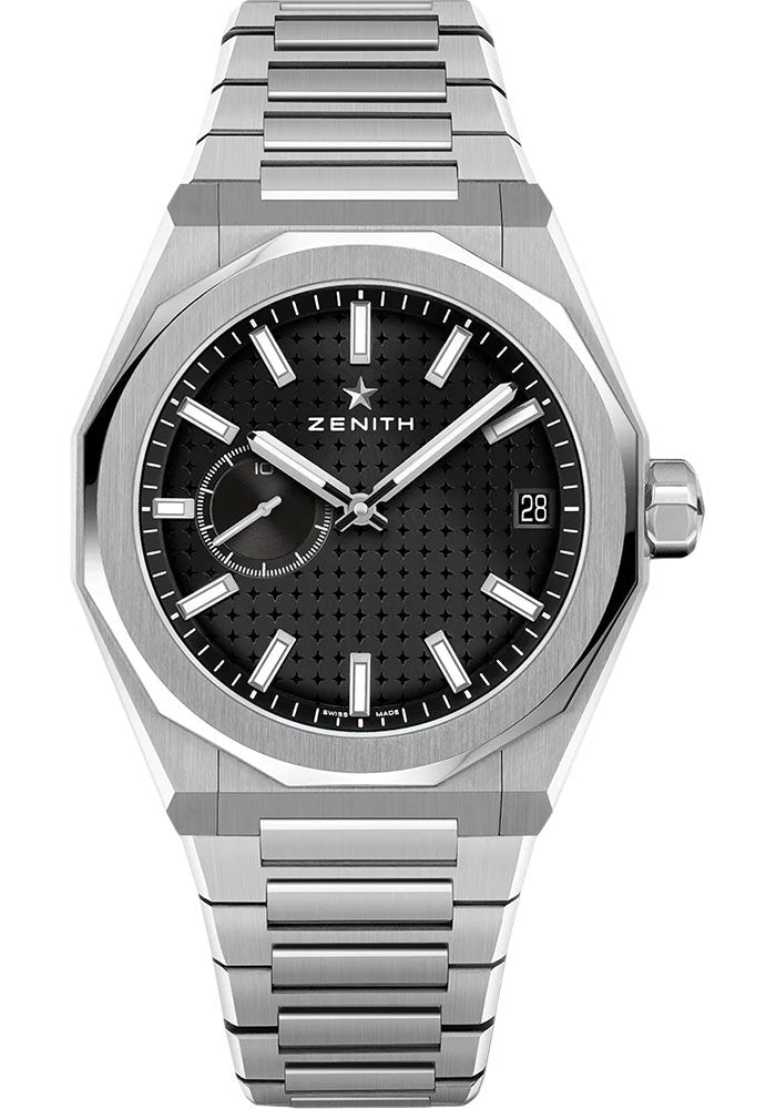 Zenith 03.9300.3620/21.I001 Defy Skyline 41mm Steel Case - Black Dial - Stainless Steel Bracelet Main image