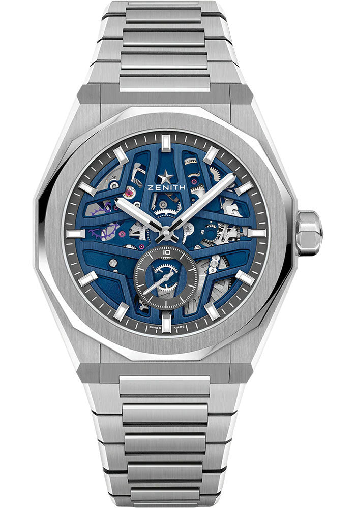Zenith 03.9300.3620/79.I001 Defy Skyline Skeleton 41mm Steel Case - Openworked Dial - Stainless Steel Bracelet Main image