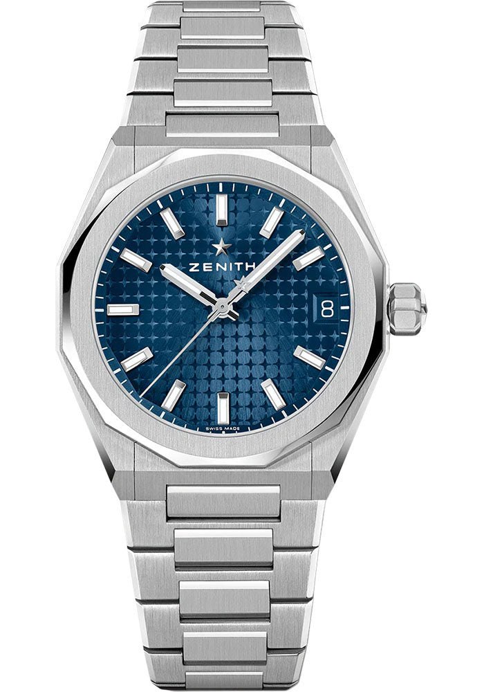 Zenith 03.9400.670/51.I001 Defy Skyline 36 36mm Steel Case - Blue Dial - Interchangeable Steel Bracelet Main image