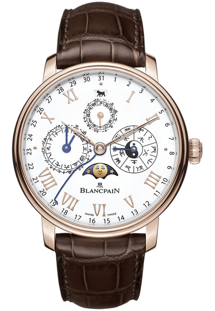 Blancpain 0888 3631 55B Villeret Calendrier Chinois Traditionnel Men's
