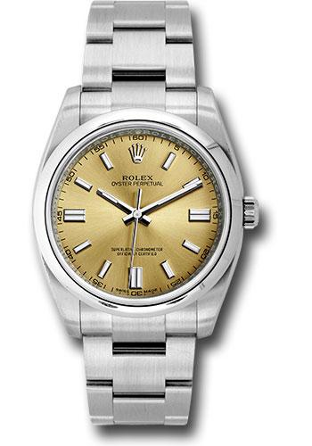 Rolex Oyster Perpetual 116000 Steel 36 Domed Bezel - White Grape Index Dial - wgio