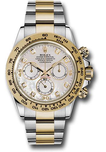Rolex Cosmograph Daytona 116503 Yellow Rolesor 40 Mother-Of-Pearl Diamond Dial - md Main image