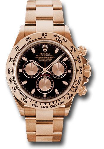 Rolex Cosmograph Daytona 116505 Everose Gold 40 Black Index Dial - bk Main image