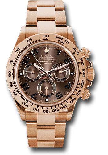 Rolex Cosmograph Daytona 116505 Everose Gold 40 Chocolate Arabic Dial - choca