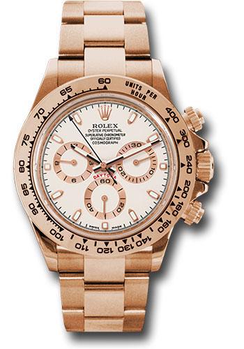 Rolex Cosmograph Daytona 116505 Everose Gold 40 Ivory Index Dial - i