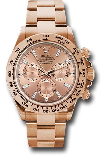 Rolex Cosmograph Daytona 116505 Everose Gold 40 Pink Diamond Dial - pbd
