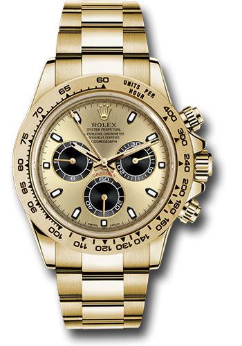 Rolex Cosmograph Daytona 116508 Yellow Gold 40 Champagne And Index Dial - chbki Main image