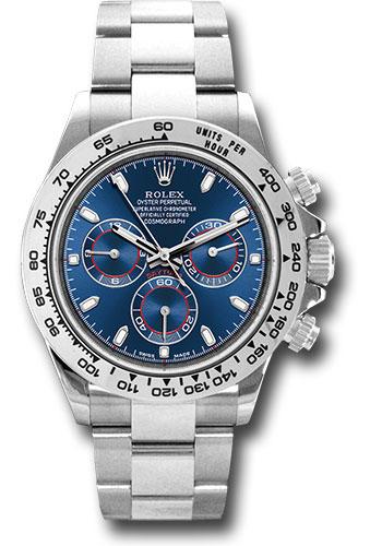Rolex Cosmograph Daytona 116509 White Gold 40 Blue Index Dial - bli Main image