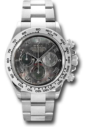 Rolex Cosmograph Daytona 116509 White Gold 40 Dark Mother-Of-Pearl Roman Dial - dkmr Main image