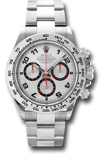 Rolex Cosmograph Daytona 116509 White Gold 40 Silver Arabic Dial - sa