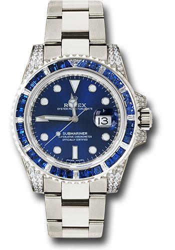 Rolex Submariner 116659 White Gold Date Sapphire And Diamond Bezel - Blue Dial - SABR bl Main image
