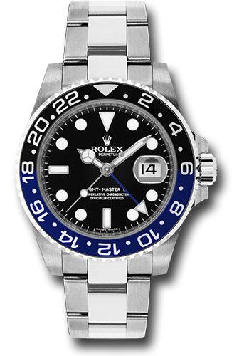 Rolex GMT-Master II 116710BLNR Steel 40 Black And Blue Batman Bezel - Black Dial - Oyster Bracelet
