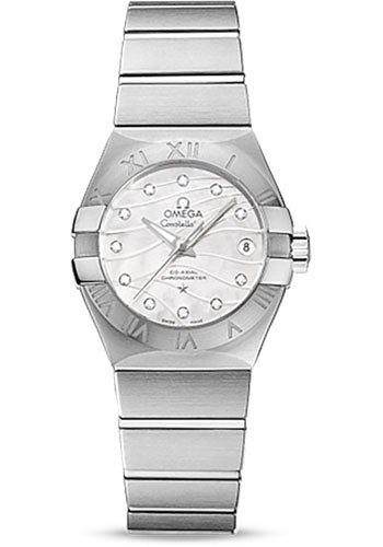Omega Constellation 123.10.27.20.55.002 Co-Axial 27mm Steel Case - Mother-Of-Pearl Dial Main image