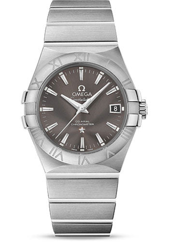 Omega Constellation 123.10.35.20.06.001 Co-Axial 35mm Steel Case - Grey Dial