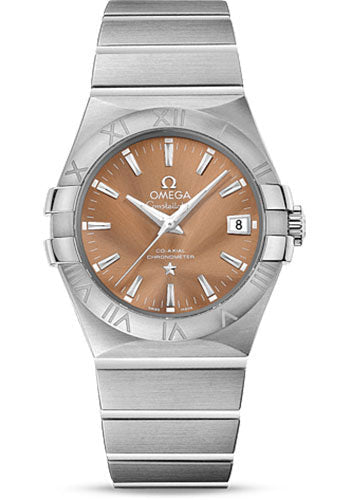 Omega Constellation 123.10.35.20.10.001 Co-Axial 35mm Steel Case - Bronze Dial Main image