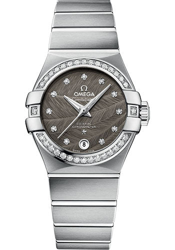 Omega Constellation 123.15.27.20.56.001 Co-Axial 27mm Steel Case - Grey Dial Main image
