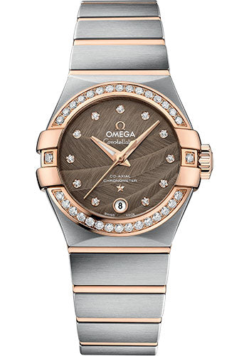 Omega Constellation 123.25.27.20.63.001 Co-Axial 27mm Steel And Red Gold Case - Praline Dial Main image
