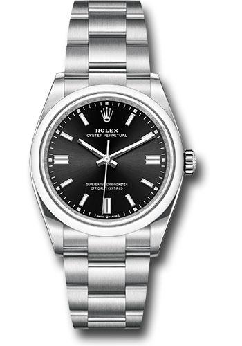 Rolex Oyster Perpetual 126000 36 Domed Bezel - Black Index Dial - Oyster Bracelet - 2020 Release - bkio Main image
