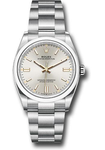 Rolex Oyster Perpetual 126000 36 Domed Bezel - Silver Index Dial - Oyster Bracelet - 2020 Release - sio