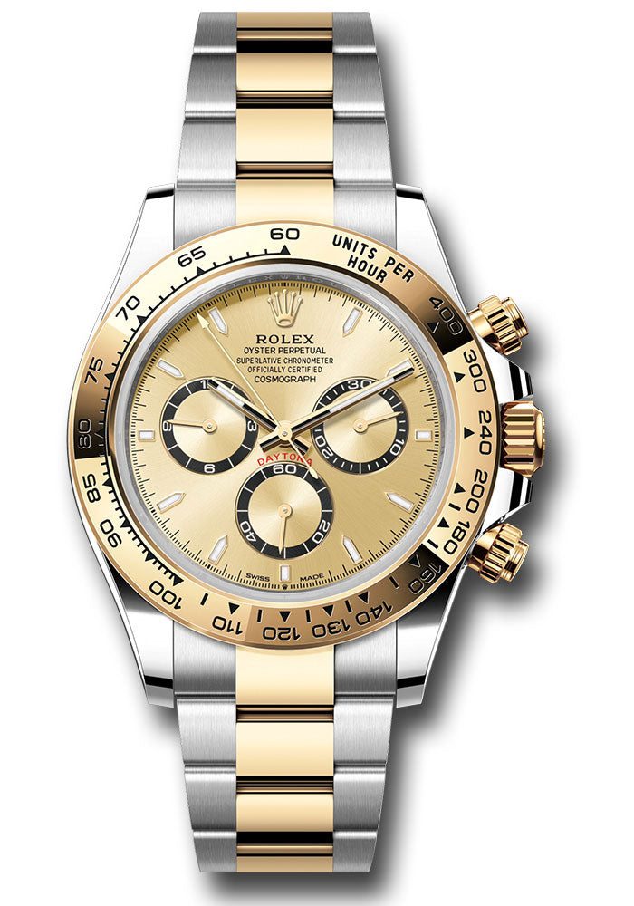 Rolex Cosmograph Daytona 126503 Yellow Rolesor Fixed Bezel - Golden Index Dial - Oyster Bracelet - chio Main image