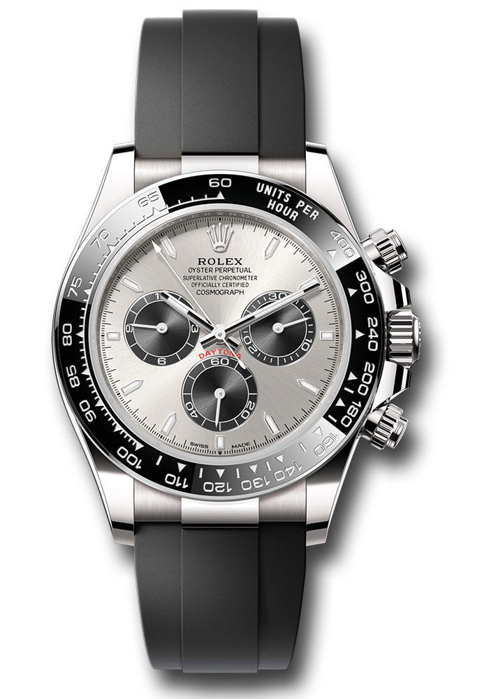 Rolex Cosmograph Daytona 126519LN White Gold Black Cerachrom Bezel - Steel And Black Index Dial - Oysterflex Strap - stbkiof Main image