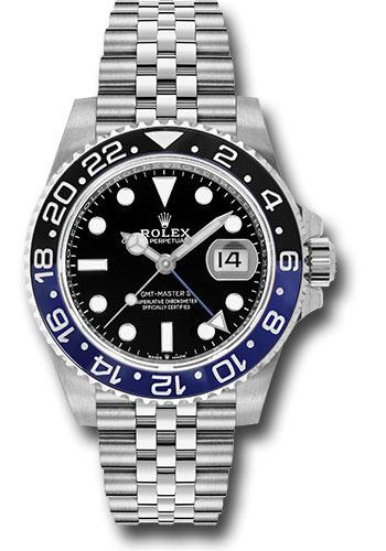 Rolex GMT-Master II 126710BLNR Steel 40 Black And Blue Batman Bezel - Black Dial - Jubilee Bracelet