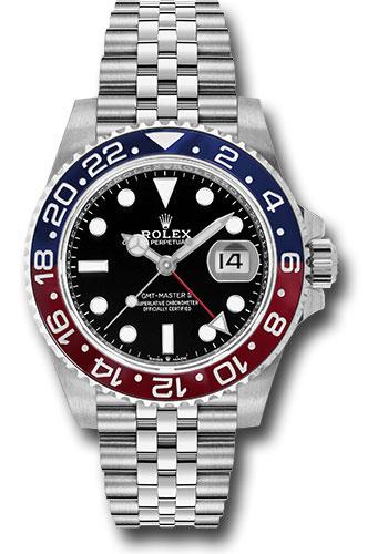 Rolex GMT-Master II 126710BLRO Steel 40 Blue And Red Pepsi Bezel - Black Dial - Jubilee Bracelet