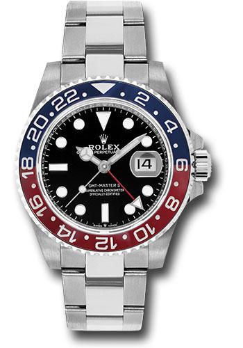 Rolex GMT-Master II 126710BLRO Rolex Steel 40 Blue And Red Pepsi Bezel - Black Dial - Oyster Bracelet - o Main image