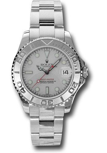 Rolex Yacht-Master 168622 Steel and Platinum 35 Platinum Dial