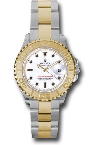 Rolex Yacht-Master 169623 Steel and Yellow Gold Lady 29 White Dial