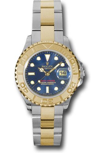 Rolex Yacht-Master 169623 Steel and Yellow Gold Lady 29 Blue Dial - b