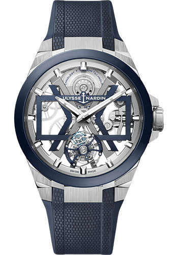 Ulysse Nardin Blast 45mm Beware of Blast - Titanium Case - Blue Dial - Rubber Strap Main image