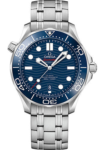 Omega Seamaster 210.30.42.20.03.001 Diver 300M Co-Axial Master Chronometer 42mm Steel Case - Blue Ceramic Dial