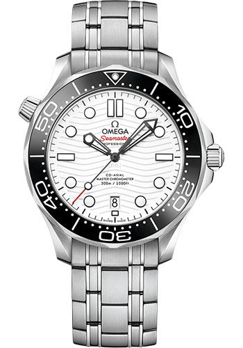 Omega Seamaster 210.30.42.20.04.001 Diver 300M Omega Co-Axial Master Chronometer - 42mm Steel Case - White Dial Main image