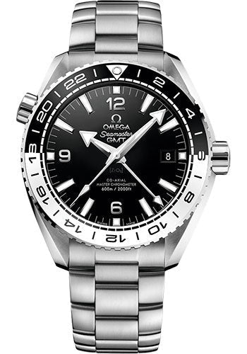 Omega Seamaster 215.30.44.22.01.001 Planet Ocean 600 M Co-Axial Master Chronometer GMT 43.5mm Steel Case - Bi-Directional Bezel - Black Ceramic Dial Main image