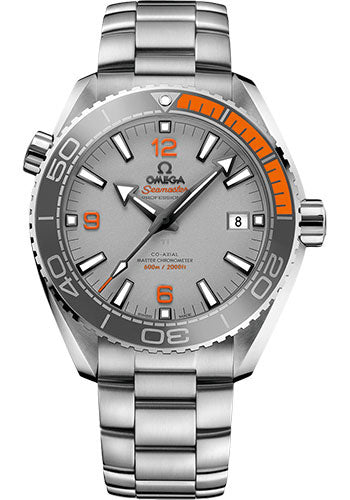 Omega Seamaster 215.90.44.21.99.001 Planet Ocean 600 M Co-Axial Master Chronometer 43.5mm Titanium Case - Unidirectional Grey Ceramic Bezel - Grade 5 Titanium Dial