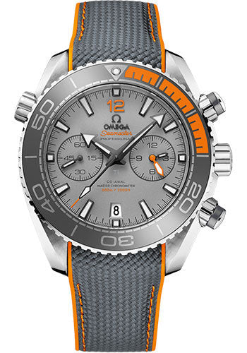 Omega 215.92.46.51.99.001 Planet Ocean 600 M Omega Co-axial Master Chronometer Chronograph 45.5mm Titanium Case - Unidirectional Grey Silicon Nitride Ceramic Bezel - Grade 5 Titanium Dial - Grey Struc Main image