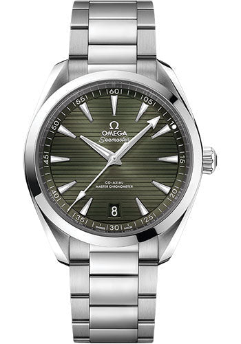 Omega Seamaster 220.10.41.21.10.001 Aqua Terra 150M OMEGA Co-Axial Master Chronometer - 41mm Steel Case - Green Dial Main image