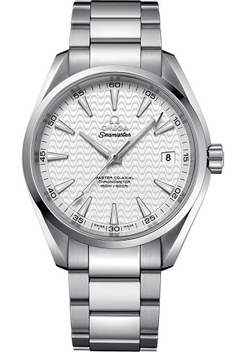 Omega Seamaster 231.10.42.21.02.006 Aqua Terra 150M Master Co-Axial 41.5mm Steel Case - Silvery Dial