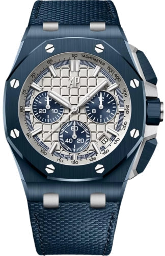 Audemars Piguet Royal Oak Offshore 26420CD.OO.A029VE.01 Chronograph "Bleu Nuit" Ceramic Beige Dial — 2026 Main image