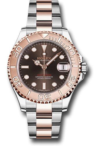 Rolex Yacht-Master 268621 Steel and Everose Gold Rolesor 37 Chocolate Dial