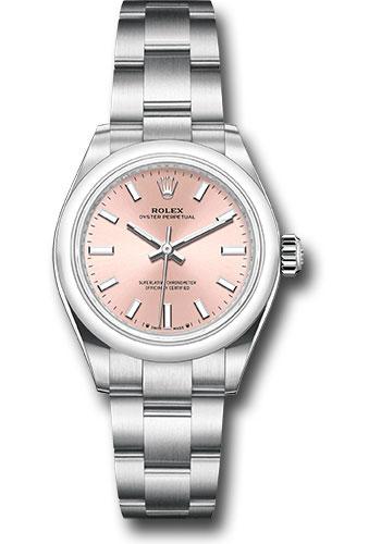Rolex Oyster Perpetual 276200 28 Domed Bezel - Pink Index Dial - Oyster Bracelet - 2020 Release - pio Main image