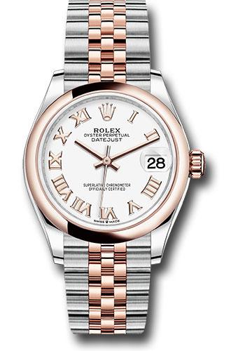 Rolex Datejust 278241 Steel and Everose Gold 31 Domed Bezel - Rose Index Dial - Jubilee Bracelet - wrj Main image