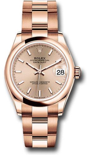 Rolex Datejust 278245 Everose Gold 31 Domed Bezel - Rose Index Dial - Oyster Bracelet - rsio Main image