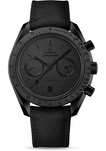 Omega Speedmaster 311.92.44.51.01.005 Moonwatch Omega Co-Axial Chronograph 44.25mm Black Ceramic Case - Black Dial - Black Nylon Strap