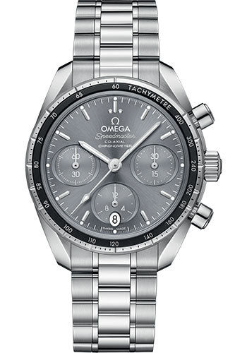 Omega Speedmaster 324.30.38.50.06.001 38 Co-Axial Chronograph 38mm Steel Case - Grey Dial Main image