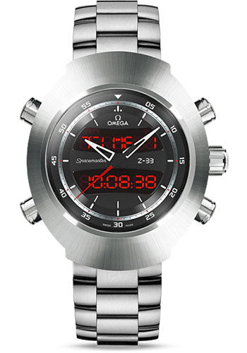 Omega Speedmaster 325.90.43.79.01.001 Spacemaster Z-33 Chronograph 43 x 53mm Titanium Case - Black Dial Main image